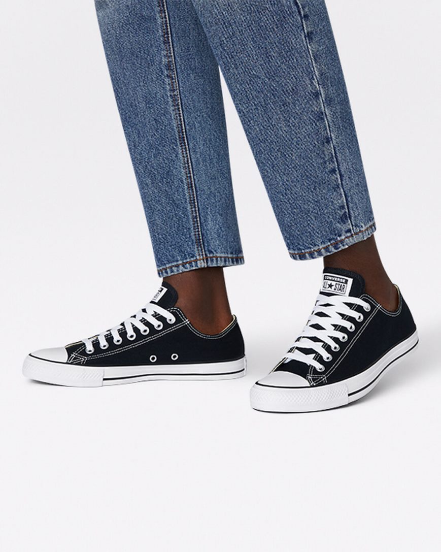 Dámské Boty Nízké Converse Chuck Taylor All Star Classic Černé | CZ LHVB24